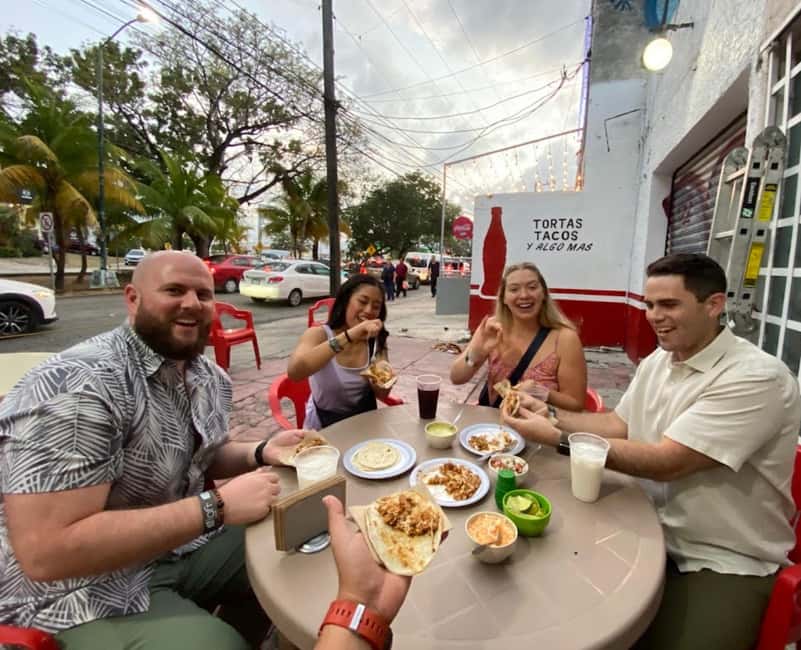 Cancun Taco Tour: Street Food & Tequila Tasting in Downtown - Churros, marquesitas, and the final sweet bite