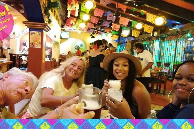CANCUN TACO TOUR - The Taco Attack - Tacos, Tequila & More - Salbutes, cochinita pibil, and Yucatecan flavor