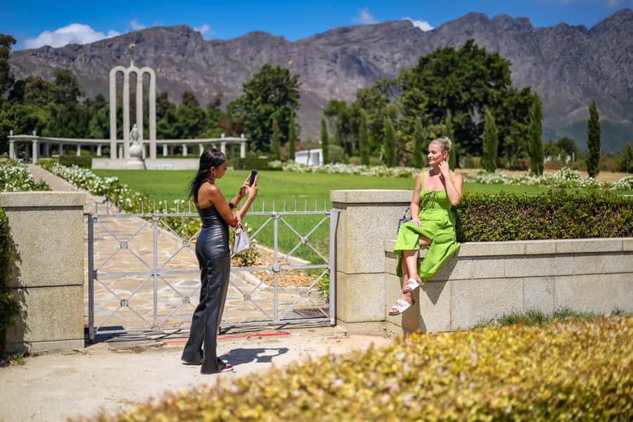 Cape Town: Full-Day Wine Tasting Tour with Wine Tram - Franschhoek, lunch, shops, and a French connection