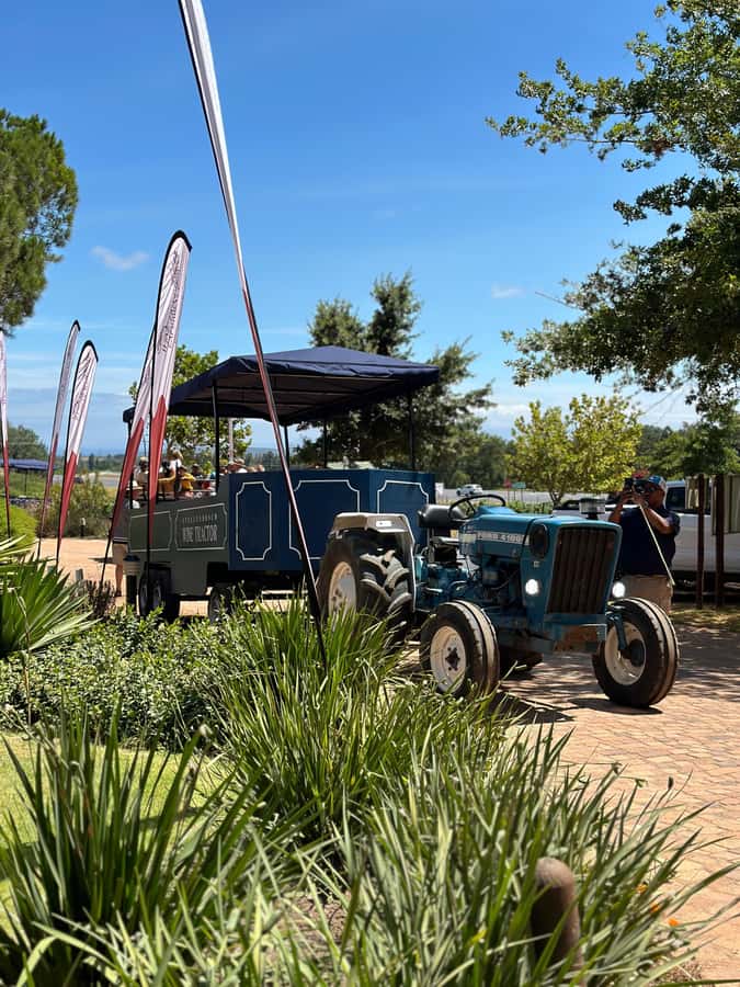 Cape Town: Stellenbosch Hop-On Hop-Off Tractor Transfer - What a typical farm-to-farm day feels like