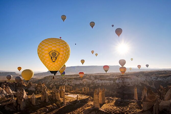 Cappadocia Balloon Ride with Breakfast, Champagne AT GOREME OVER - What the flight feels like in the basket