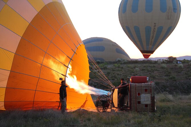 Cappadocia Balloon Ride with Breakfast, Champagne AT GOREME OVER - Breakfast, bubbles, and the landing certificate
