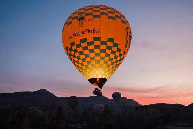 Cappadocia Balloon Ride with Breakfast, Champagne AT GOREME OVER - From your hotel to the launch area before dawn