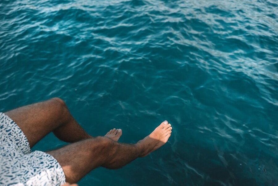Capri: 2-Hour Boat Tour with Happy Hour - The swim stop in clear Tyrrhenian water