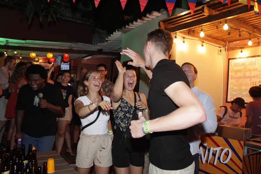 Cartagena: Pub Crawl with Dancing Lessons and Free Shots - Free shots, games, and the real cost of the night