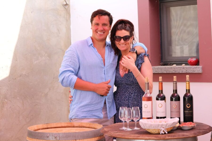 Carvoeiro/Portimão/Alvor: Wine Tour w/ Tasting, Tapas, Music - Finding the gate and tasting room