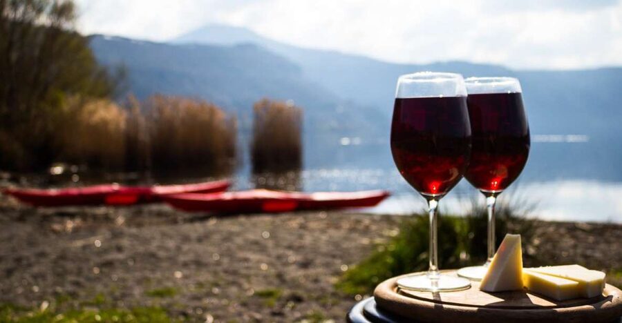 Castel Gandolfo: Kayak Food and Wine Tour - Meeting at Anagnina and reaching the lake