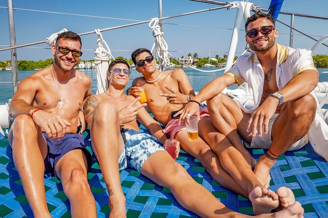 Catamaran Booze Party With Open Bar in Cancun - Open bar, lunch, and the party atmosphere