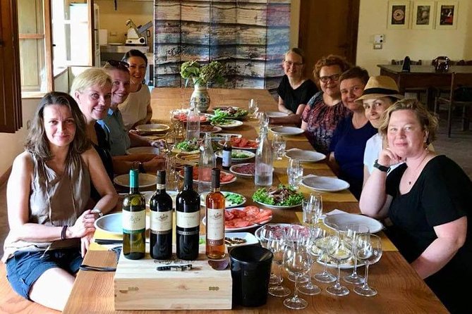 Cellar Tour & Wine Tasting - A small winery near Lucignano, not a large tasting room