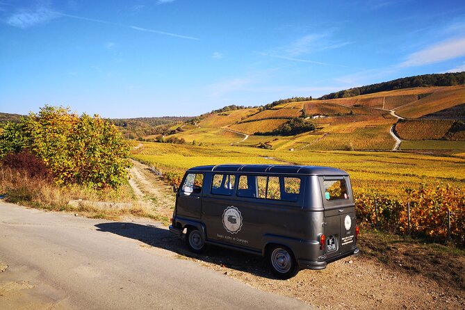 Champagne experience with a vintage van from Epernay - 3 hours - Starting on Avenue de Champagne