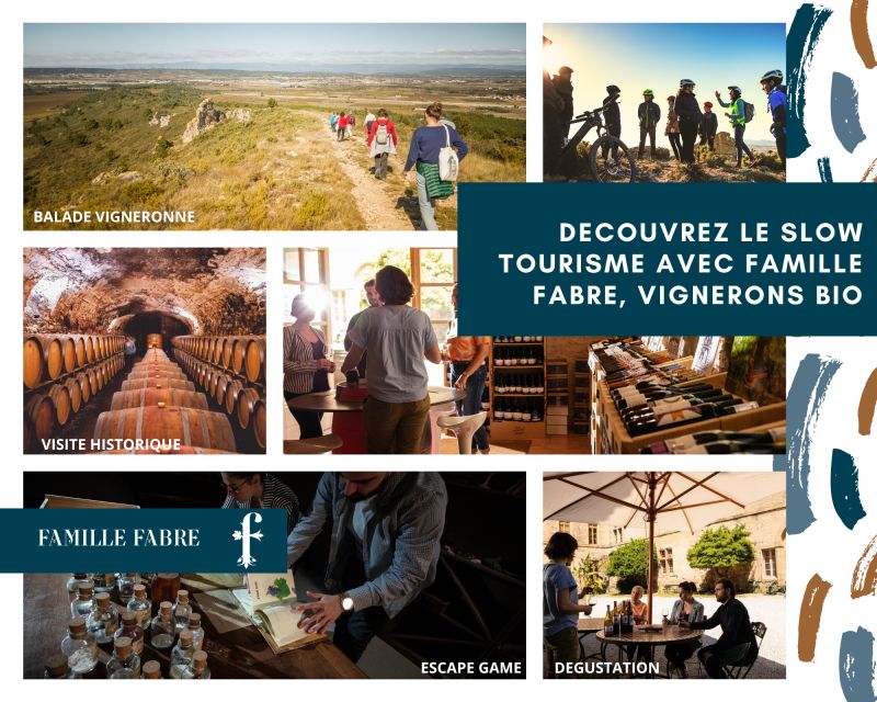 Château de Luc: Unique visit and wine tasting - The story of the Midi wine region and the revolt of 1907