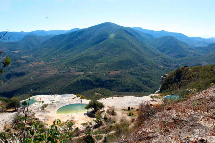 Check out Hierve el Agua, Mitla, the Tule Tree, Rugs, and a Mezcal Distillery Tour - Lunch, with one important caveat