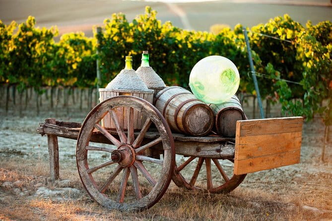 Chianti Delights: A Tale Of Two Wineries With A Vineyard Dinner - What arrives at the farmhouse table