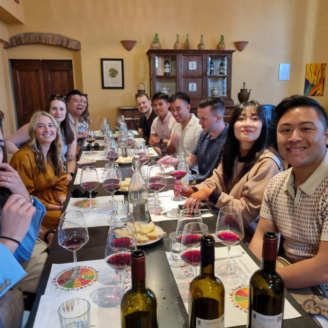 Chianti: Vineyard to Bottle Winery Visit with Tastings - What you taste at the table