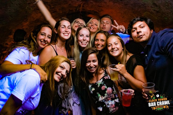 Clock Tower Bar Crawl ending at Prague's BIGGEST rooftop CLUB - What kind of night is this?