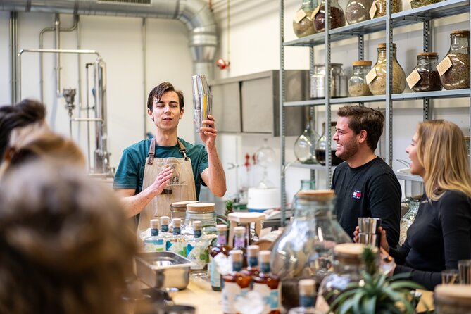 Cocktail workshop @ Spirited Union Rum Co. (Amsterdam) - Your workstation and three cocktails