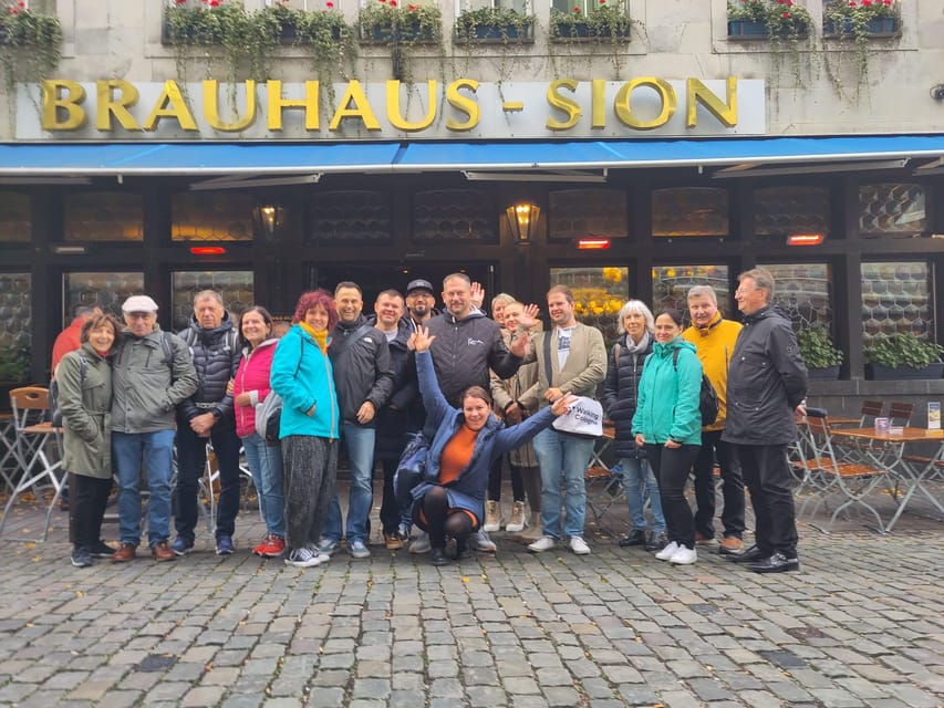 Cologne: Old Town Walking Tour inkl Brewery Visit - Meeting beneath the Cologne Cathedral