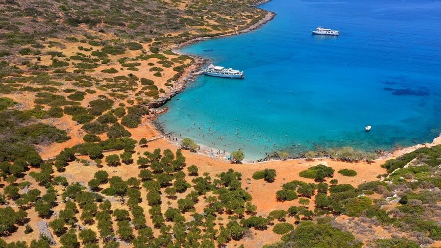 Crete: Mirabello Bay Cruise with Onboard Cocktail - What the boat is like for five hours