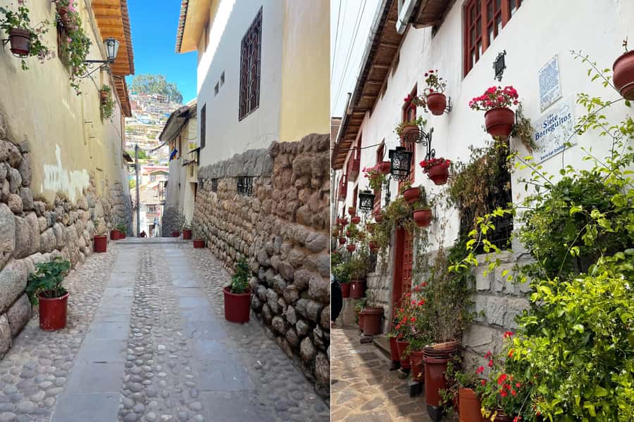 Cusco: Historic Walking Tour with Pisco Sour and Music Show - San Blas, steep streets, and city views