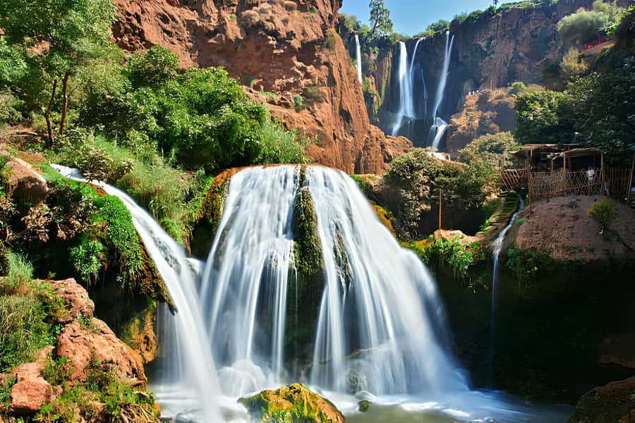 Day Trip To Ouzoud Waterfalls (Guide Hik & Boat option) - Walking Under Olive Trees