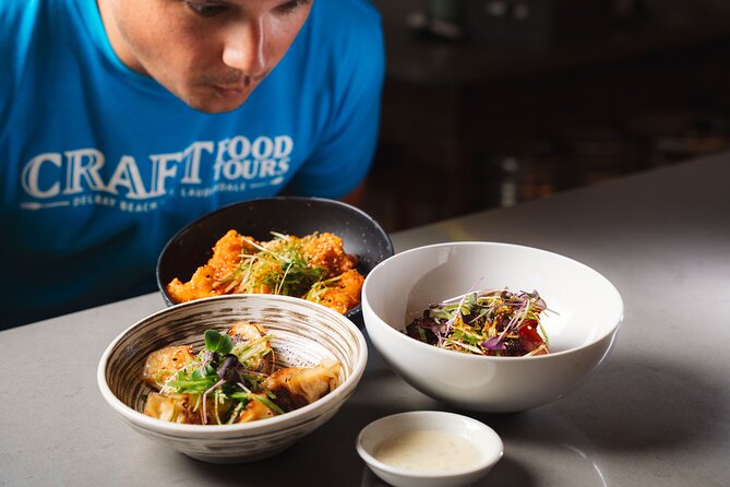 Delray Beach Food & Drinks Tour - Food portions that can replace lunch