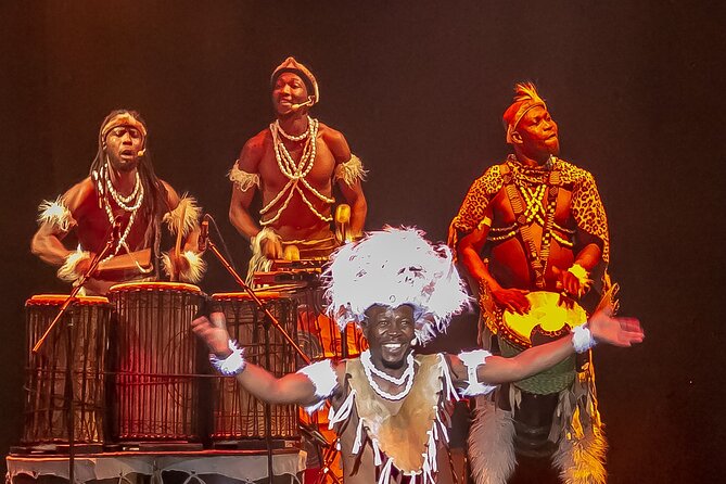 Drumstruck at Silvermist. Live African Drum Show & Wine tasting - Entering the African theater