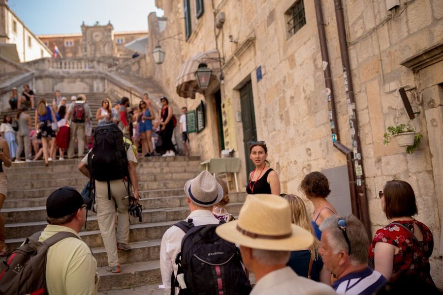 Dubrovnik Gastronomy: 3-Hour Food and Wine Tour - The historic sights between courses