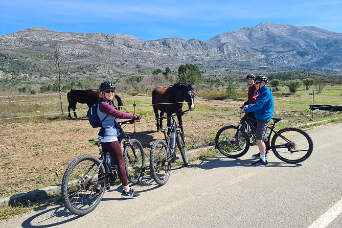 E-Bike Tour + Gourmet Snack + Wine Tasting (Small Group) - Starting at 9:00 with pickup in Dubrovnik