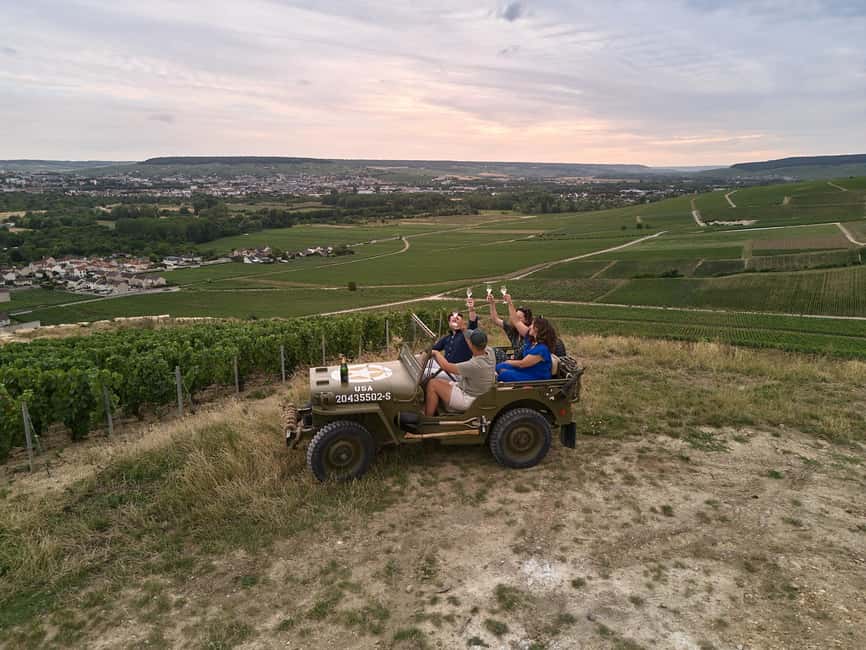 Epernay: Jeep tour of the vineyards with tasting and visits - What you learn among the Champagne vines