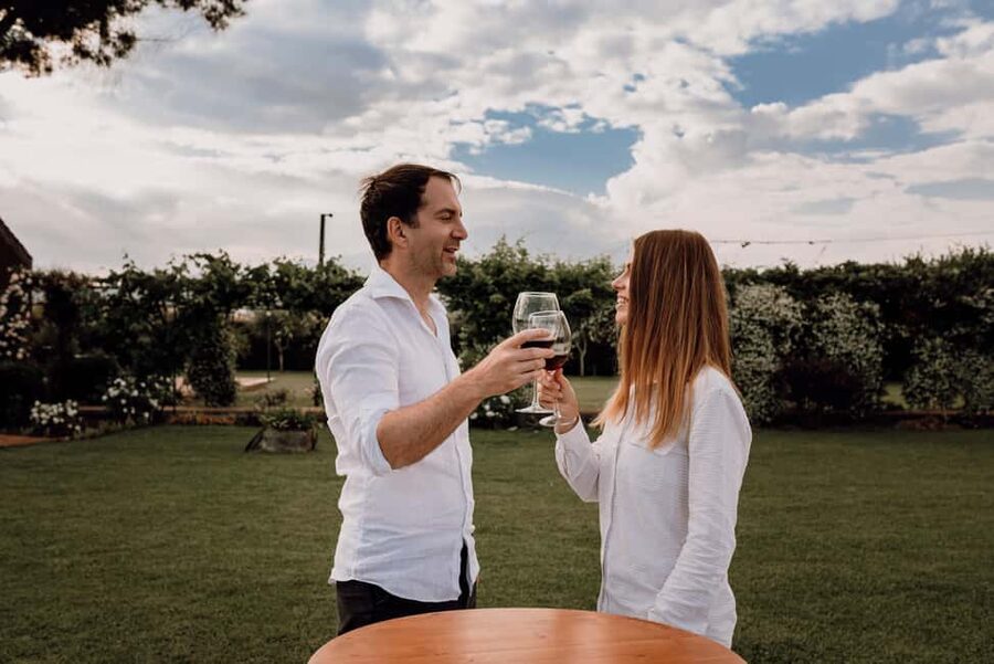 Etna Urban Winery, Vineyard Walk & Sunset Tasting Dinner - Four Etna wines, four small pairings
