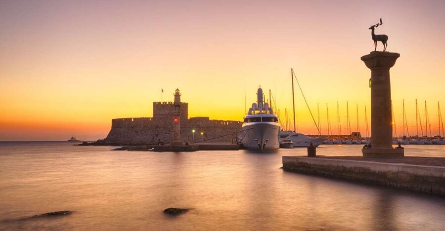 Faliraki: Evening RIB Cruise with Champagne and Sunset Views - Leaving Faliraki for an evening on the water