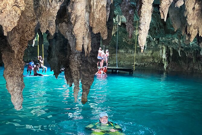 Family ATV Cenote Five Zip Lines Photos Taco Lunch Tequila Taste - The ATV ride through the jungle