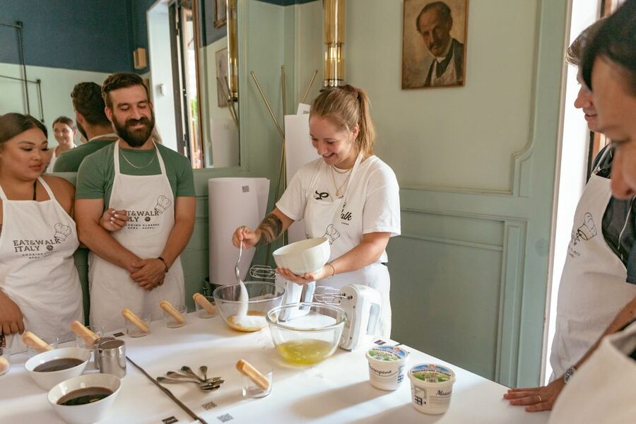 Fettuccine & Tiramisù: Cooking Class with Wine & Limoncello - Rolling, cutting, and shaping fresh fettuccine