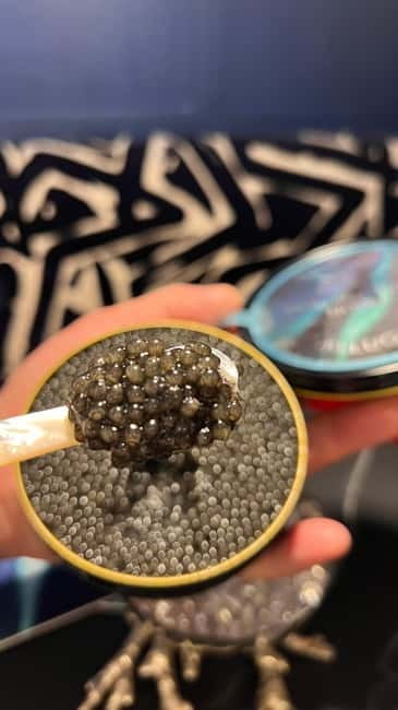 Finland: Nordic Caviar House in Helsinki. Tasting Experience - What each caviar adds to the tasting