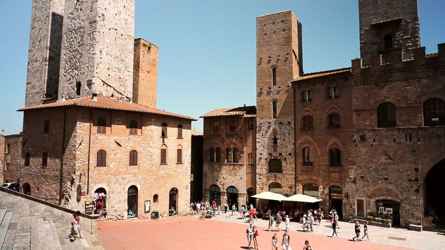 Florence: S. Gimignano, Siena, Chianti Wine Tasting & Lunch - A proper lunch in the Chianti hills
