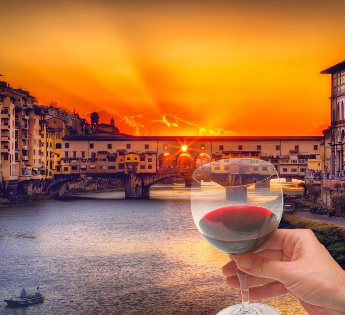 Florence: Sunset Sightseeing Tour and Wine Tasting - Ponte Vecchio and the Vasari Corridor