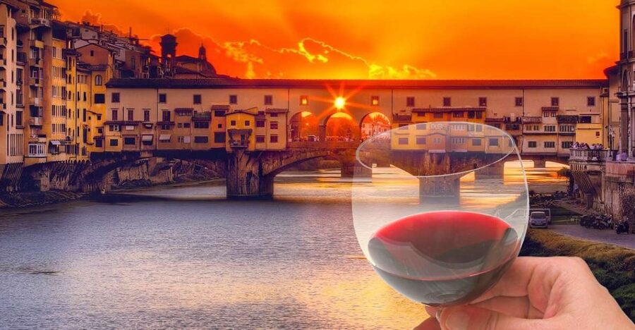 Florence: Sunset Sightseeing Tour and Wine Tasting - Meeting beneath Cellini on Ponte Vecchio