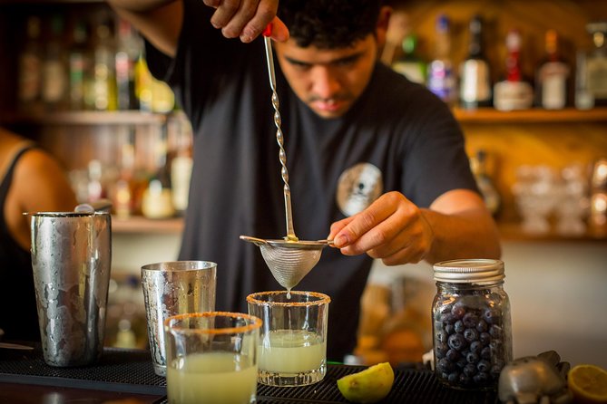 Food & Mixology Tour:Tequila,Tacos, Mezcal and Agave Cocktails - Zapata Antojeria y Bar: mezcal and a tequila paloma lesson