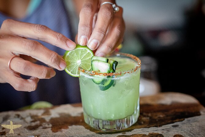 Food & Mixology Tour:Tequila,Tacos, Mezcal and Agave Cocktails - Bar La Playa: a jalapeño margarita with a sharper edge