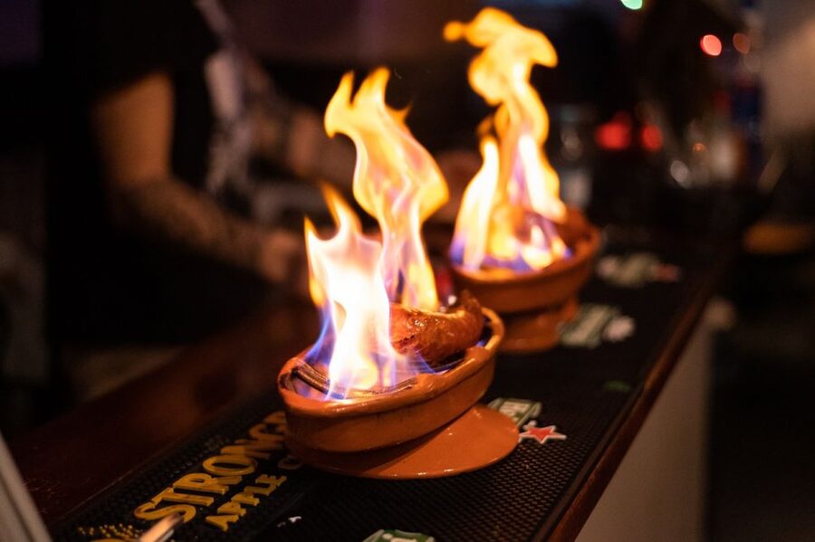 Food Tour: Portuguese wine & Tapas with Ginjinha Tasting - Stop two: another restaurant and a wider taste