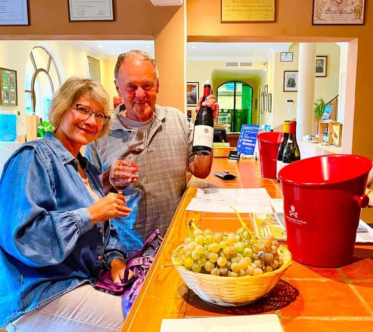 From Avignon: Wine Tour with Visit to Châteauneuf du Pape - Beaumes de Venise: start with sweet Muscat