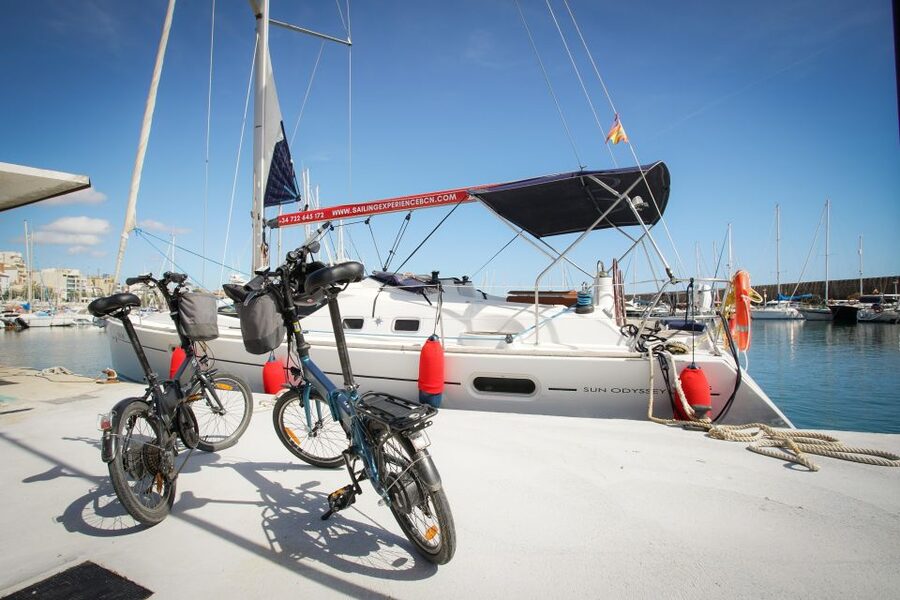 From Barcelona: E-Bike and Sailing Tour with Wine Tastings - How much value you get for $100