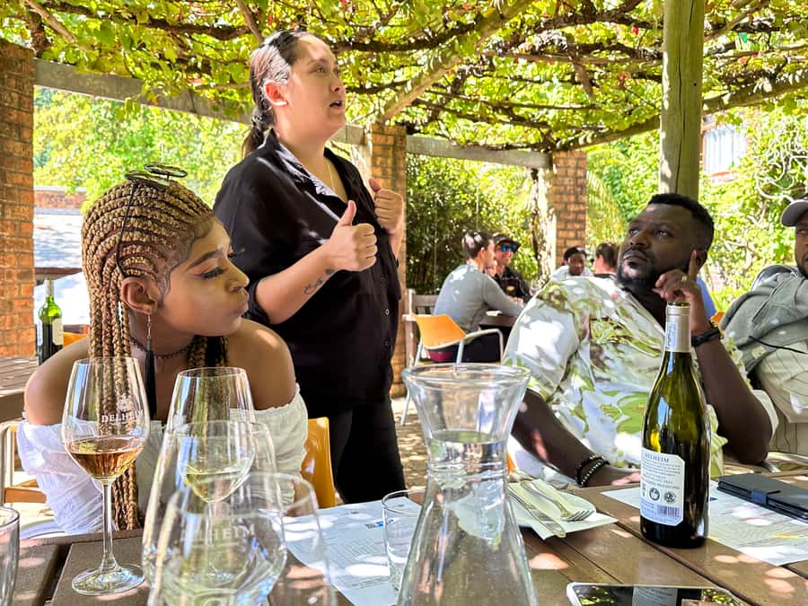 From Cape Town: Stellenbosch & Franschhoek Wine Tasting Tour - Fairview’s wine and cheese pairing