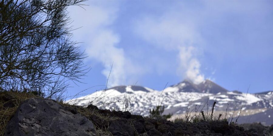 From Catania: trek on Mount Etna, Lava Cave & tasting Tour - Walking among extinct craters and fresh lava