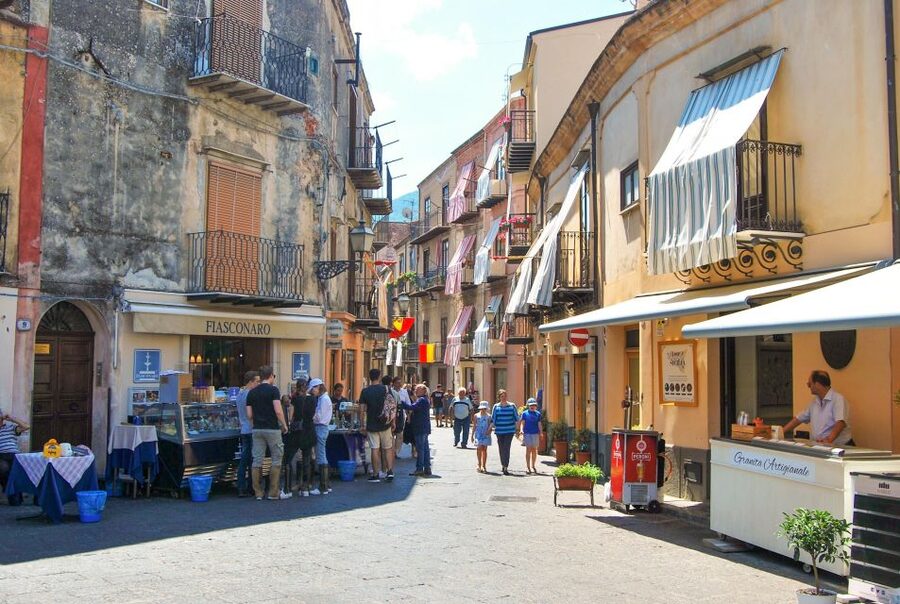 From Cefalù: Authentic Sicilian Villages and Happy Hour - The ride inland from Cefalù