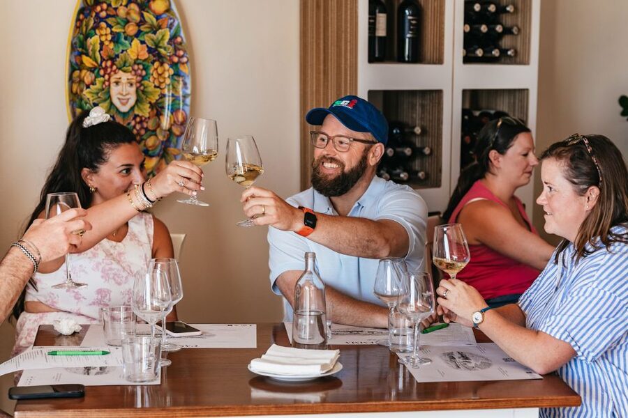 From Florence: Small Group Wine Tasting Tour to Tuscany - First winery: cellar techniques and olive oil