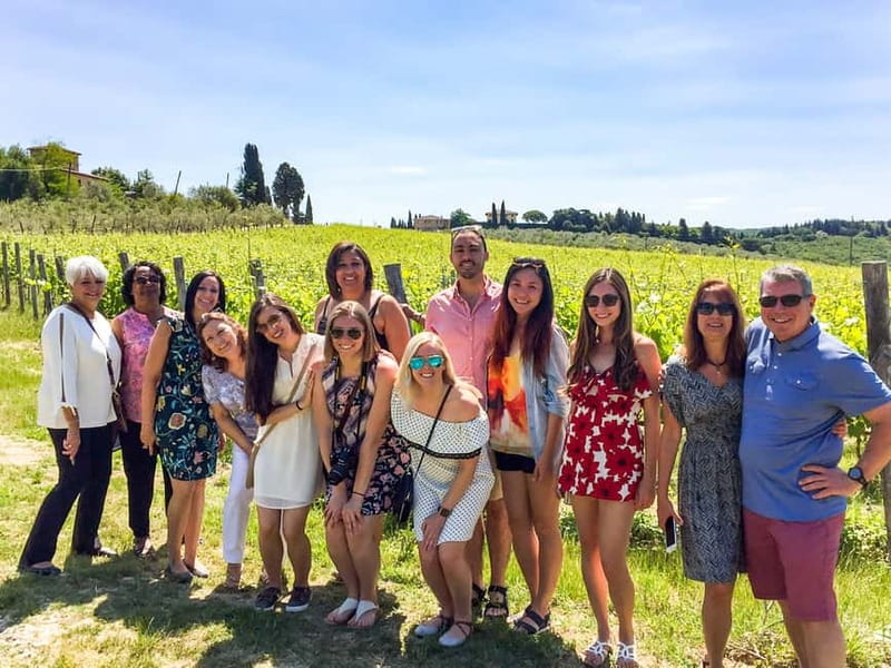 From Florence: Tuscany Wine & Food Tour with Guide - The hilltop estate and a full Tuscan lunch