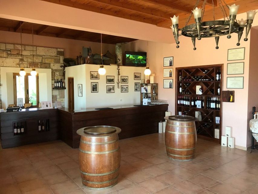 From Kos: Tour of 2 Wineries with Wine Tasting & Small Bites - Pickup across Kos and what the timing means