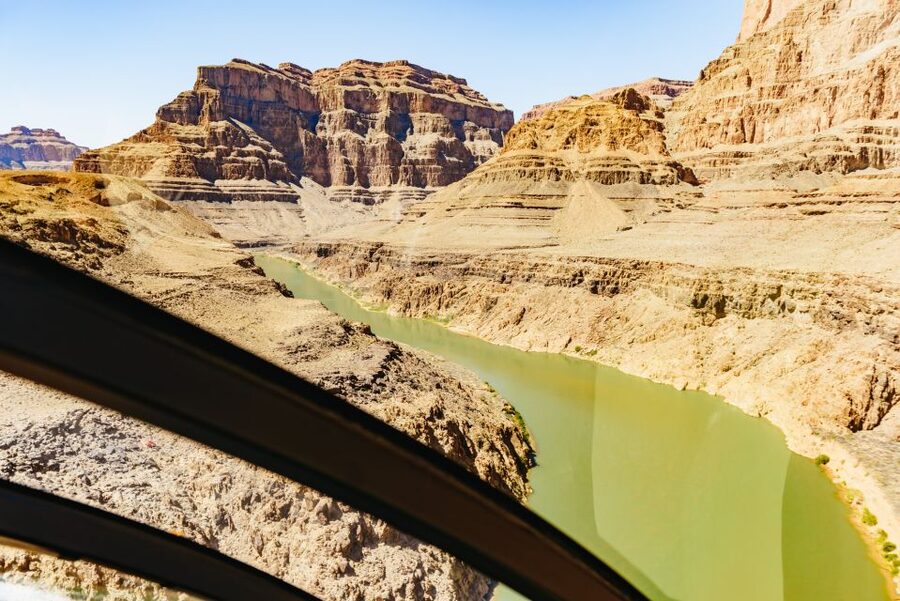 From Las Vegas: Grand Canyon Helicopter Tour with Champagne - Reaching the Grand Canyon West Rim