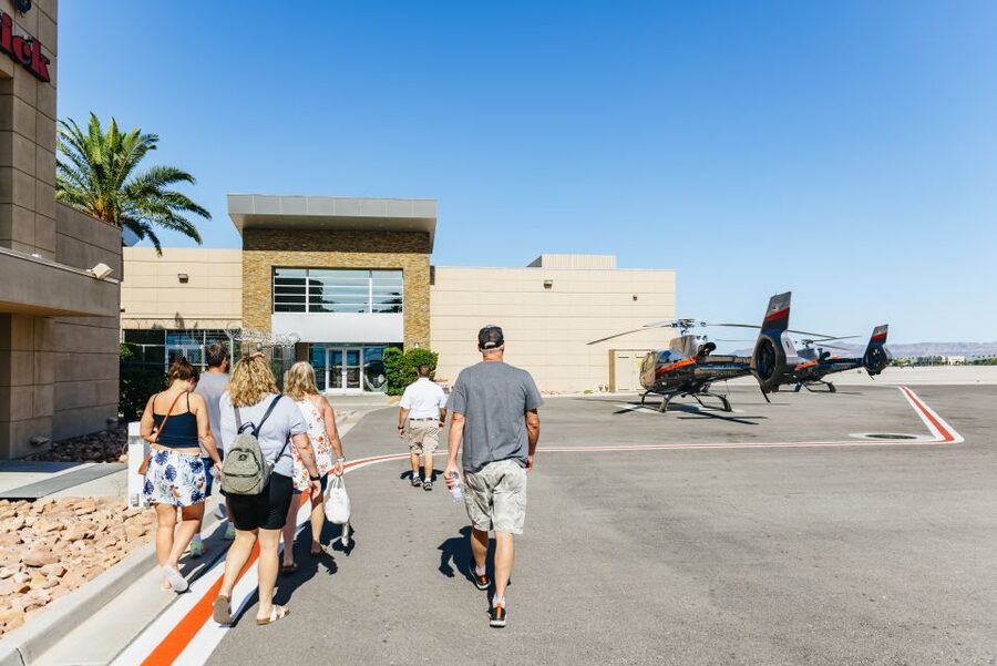 From Las Vegas: Grand Canyon Helicopter Tour with Champagne - Champagne beside the Colorado River